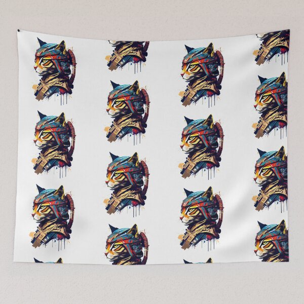 Item preview, bounty hunter cat designed and sold by ArtificialGenes.