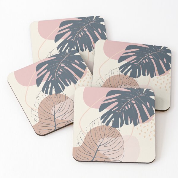 Item preview, Boho Minimalistic Leaves | Abstract Art designed and sold by MindedInc.