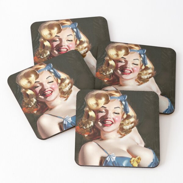 Item preview, Rough Oil Painting Pinup Girl designed and sold by cutestpinups.