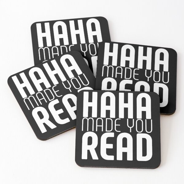 Item preview, Haha Made You Read designed and sold by Quotes 2021.