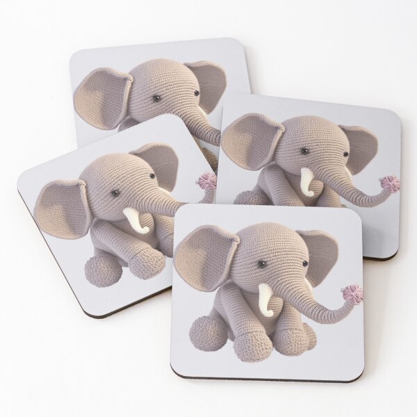 Item preview,  yarn cute elephant  designed and sold by sammgdesign.