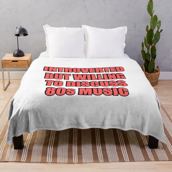 Item preview, Introverted But Willing To Discuss 80s Music  designed and sold by Inspirationmotivation.