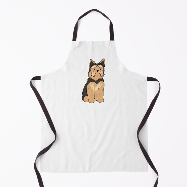 Item preview, Yorkshire terrier cute cartoon illustration designed and sold by Yarafantasyart.