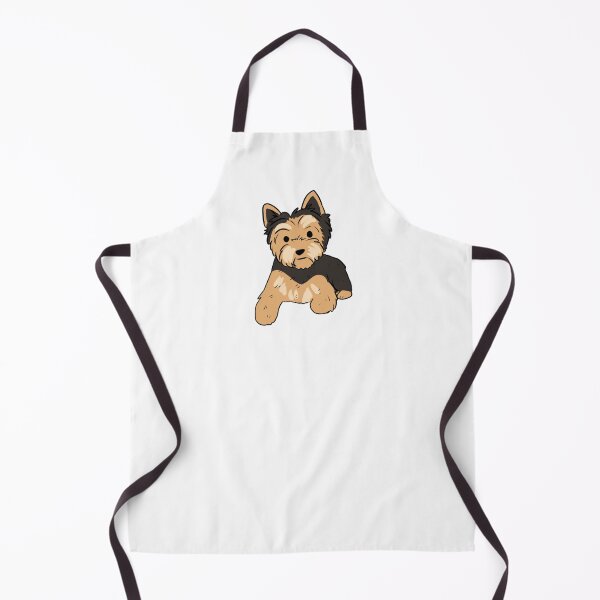 Item preview, Yorkshire terrier cute cartoon illustration designed and sold by Yarafantasyart.
