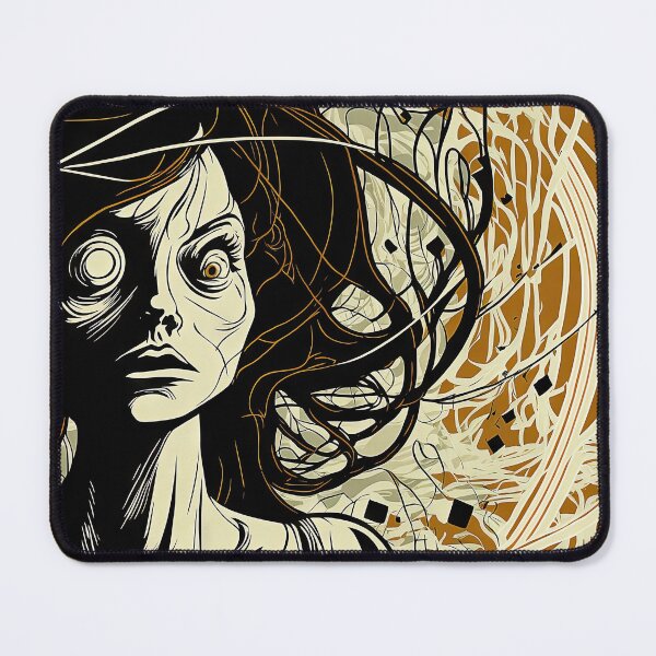 Item preview, Weird portrait woman designed and sold by mrlongfield.