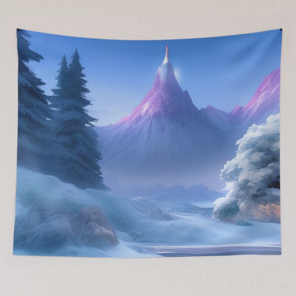 Item preview, Watercolor Winter Scenes designed and sold by ArtificialCraft.
