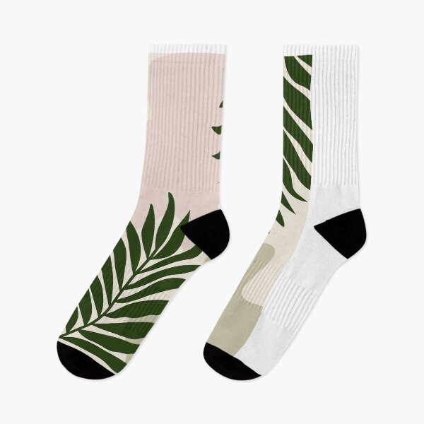 Item preview, Palm Boho Minimalistic Leaves | Abstract Art designed and sold by MindedInc.