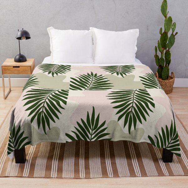 Item preview, Palm Boho Minimalistic Leaves | Abstract Art designed and sold by MindedInc.