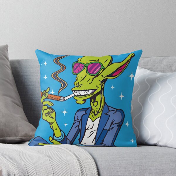 Item preview, Fumar extraterrestre verde designed and sold by faizaart.