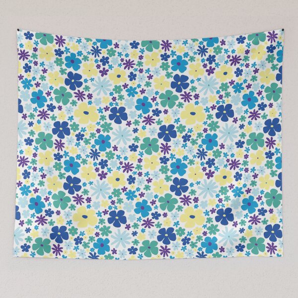 Item preview, GREEN FUN VINTAGE AND RETRO FLOWERS designed and sold by blomastudios.
