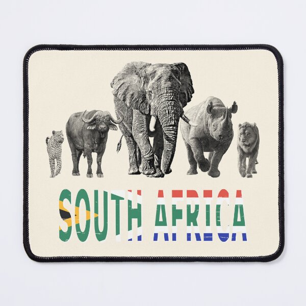 Item preview, South Africa Wildlife Big Five Safari for South Africa Fans designed and sold by Scotch Macaskill.