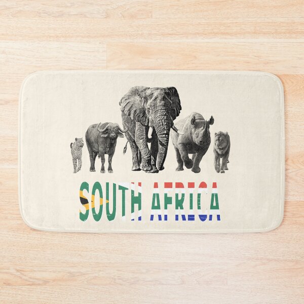 Item preview, South Africa Wildlife Big Five Safari for South Africa Fans designed and sold by Scotch Macaskill.