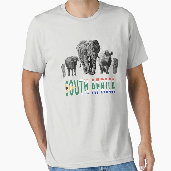 South Africa Wildlife Big Five Safari for South Africa Fans Essential T-Shirt