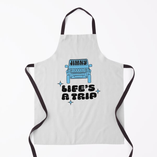 Item preview, Life's a Trip Brisk Blue Jimny | Classic Retro Sticker designed and sold by stoicjimny.