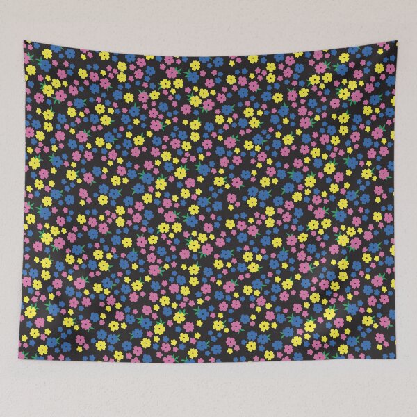 Item preview, CHUNKY DITSY FLOWERS RETRO AND VINTAGE INSPIRED designed and sold by blomastudios.