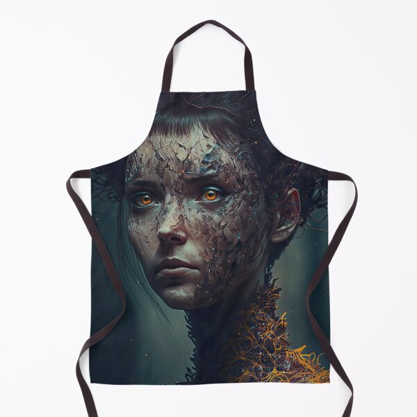 Item preview, Weird bizarre woman portrait designed and sold by mrlongfield.