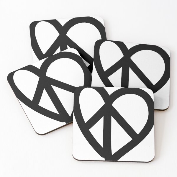 Item preview, Peace&Love Heart designed and sold by Sshara.