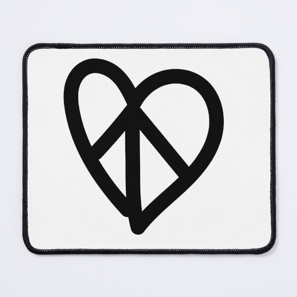 Item preview, Peace&Love Heart designed and sold by Sshara.