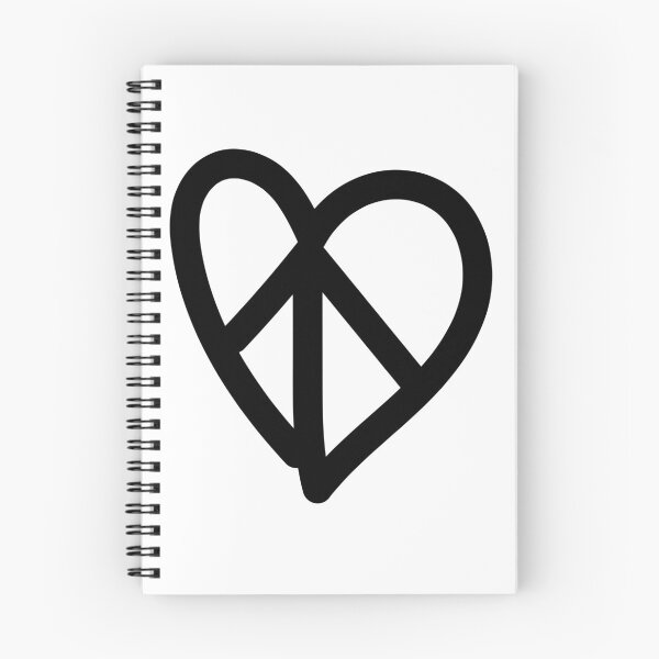 Item preview, Peace&Love Heart designed and sold by Sshara.