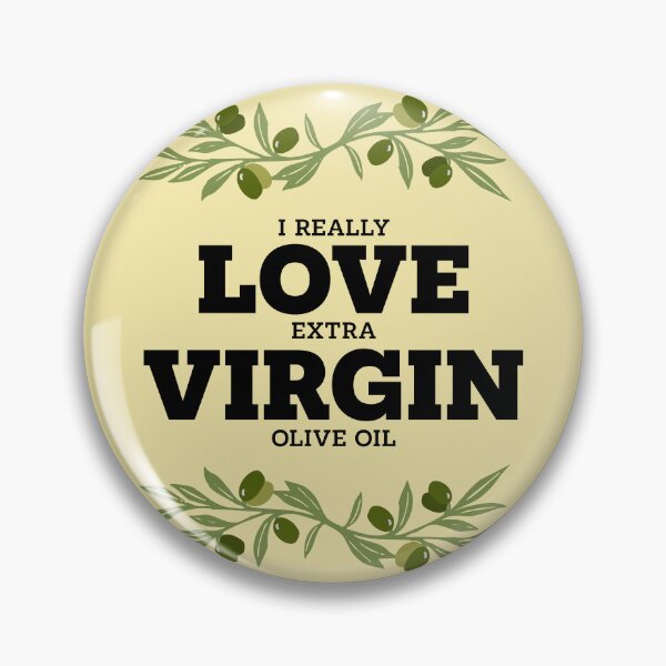 Item preview, I Really Love Extra Virgin Olive Oil - Bold Black designed and sold by Reconocer.