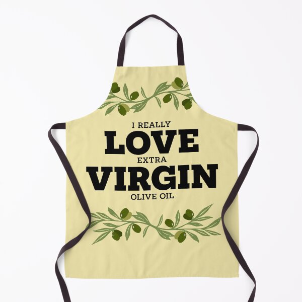 Item preview, I Really Love Extra Virgin Olive Oil - Bold Black designed and sold by Reconocer.