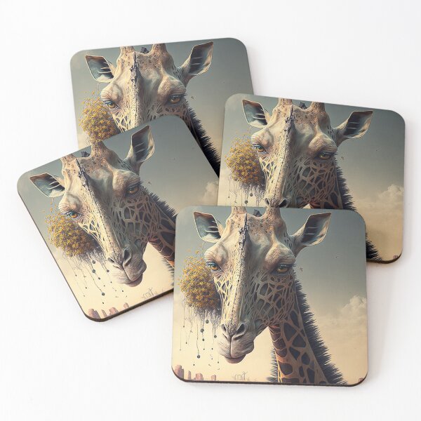 Item preview, Weird giraffe art designed and sold by mrlongfield.