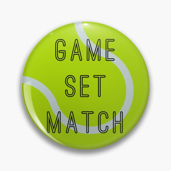 Artikelvorschau, Spielset Match-Tennisball entworfen und verkauft von Sports-Stickers.
