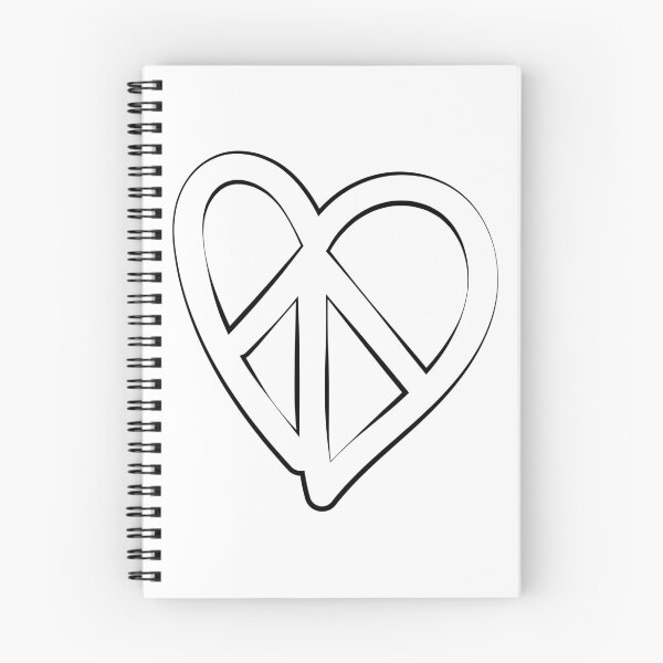 Item preview, Peace&Love Heart Line designed and sold by Sshara.