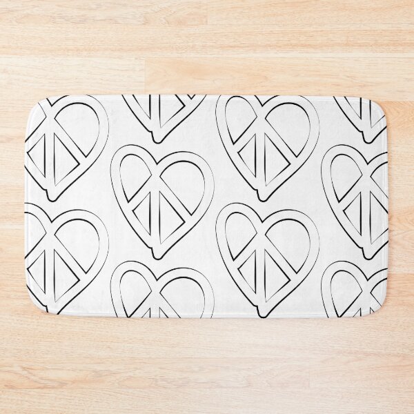 Item preview, Peace&Love Heart Line designed and sold by Sshara.