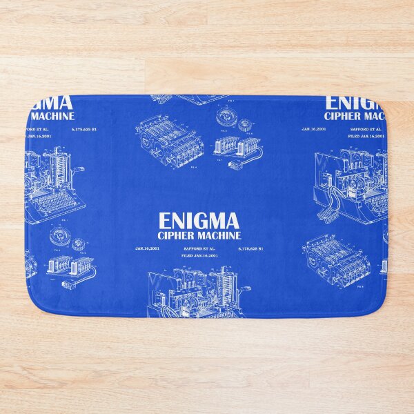 Item preview, Enigma Machine Patent- coding machines- control circuits for electric designed and sold by ismdesigner.