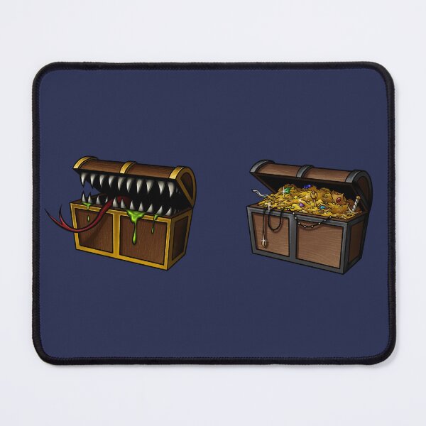 Item preview, Mimic Treasure Chest Monster designed and sold by degeneroot.