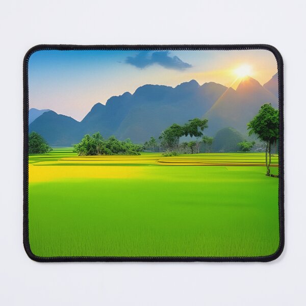 Item preview, Vietnam Rice Field at Sunrise designed and sold by jrk123.