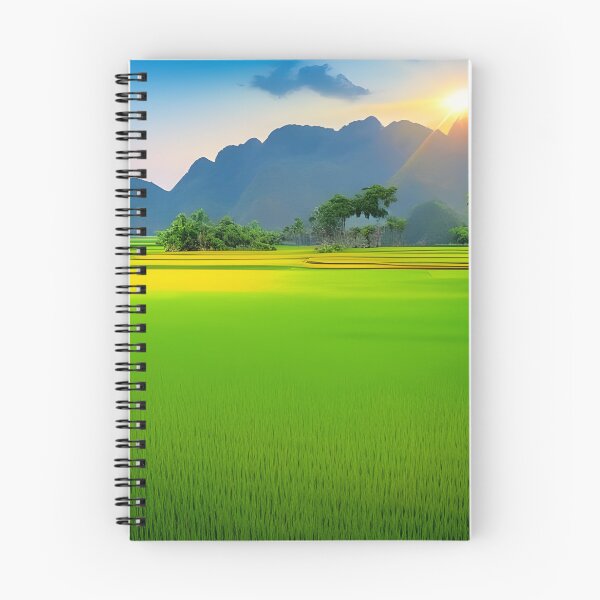 Item preview, Vietnam Rice Field at Sunrise designed and sold by jrk123.