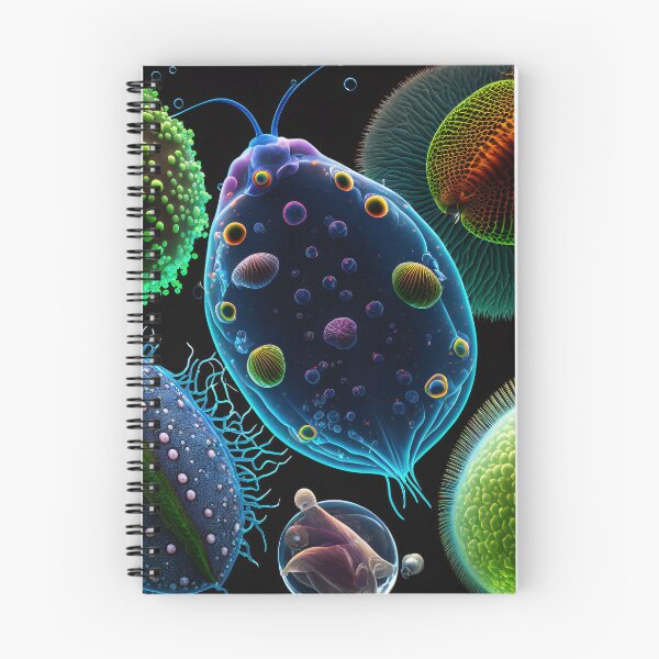 Item preview, Imagined Biology Fun Colorful Microscopic Organisms designed and sold by FunWearVM.