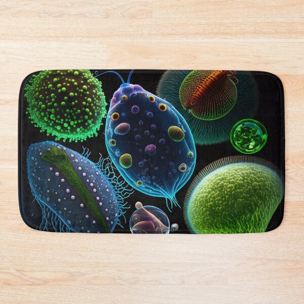 Item preview, Imagined Biology Fun Colorful Microscopic Organisms designed and sold by FunWearVM.