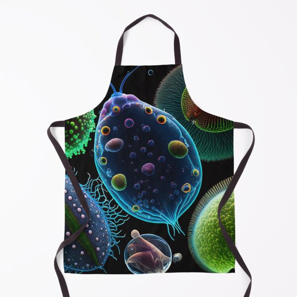 Item preview, Imagined Biology Fun Colorful Microscopic Organisms designed and sold by FunWearVM.