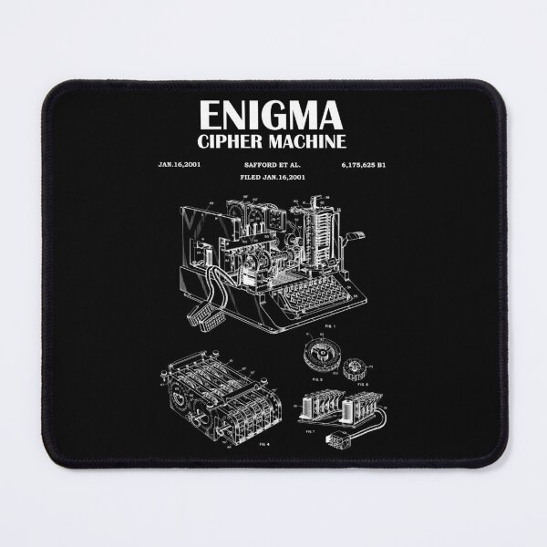 Item preview, Enigma Machine Patent- coding machines- control circuits for electric designed and sold by ismdesigner.