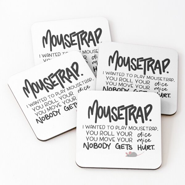 Item preview, I Wanted To Play MouseTrap designed and sold by Sketchy-Panda.