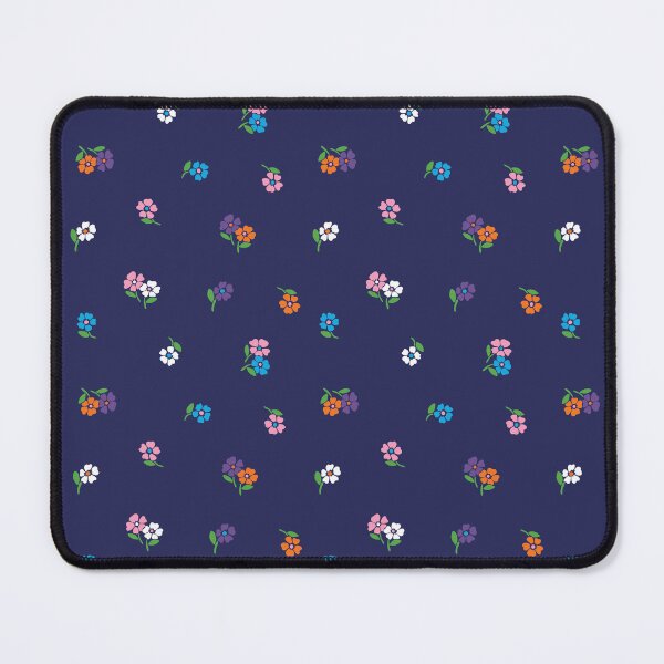 Item preview, NAVY DITSY FLORAL FLOWER VINTAGE RETRO DESIGN designed and sold by blomastudios.