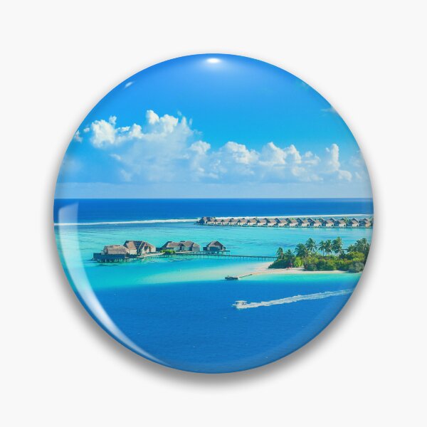 Item preview, Turquoise Blue Ocean, Maldives designed and sold by newburyboutique.