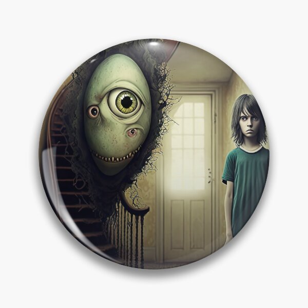 Artikelvorschau, Weird bizarre art with a boy and a monster entworfen und verkauft von mrlongfield.