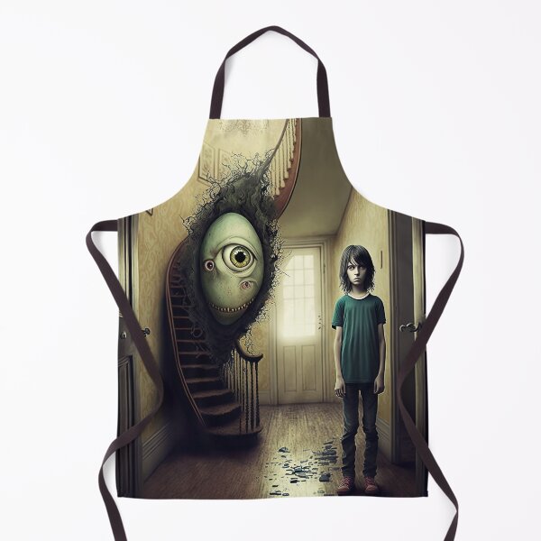 Item preview, Weird bizarre art with a boy and a monster designed and sold by mrlongfield.