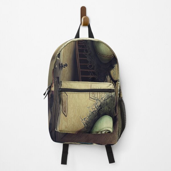 Item preview, Weird bizarre art with a boy and a monster designed and sold by mrlongfield.