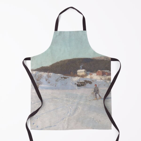Item preview, Winter scenery - Winter in Vestre Aker by Frits Thaulow designed and sold by AR-shop.