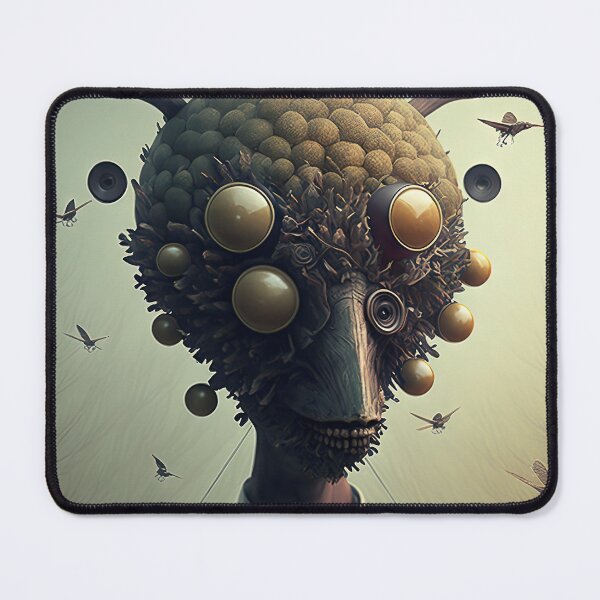 Item preview, Weird bizarre art with a strange creature designed and sold by mrlongfield.