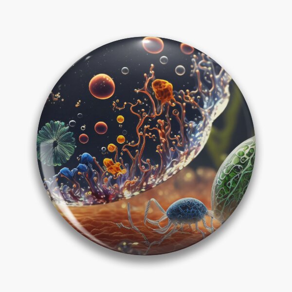 Item preview, Imagined Biology Glass Like Microscopic Organisms designed and sold by FunWearVM.