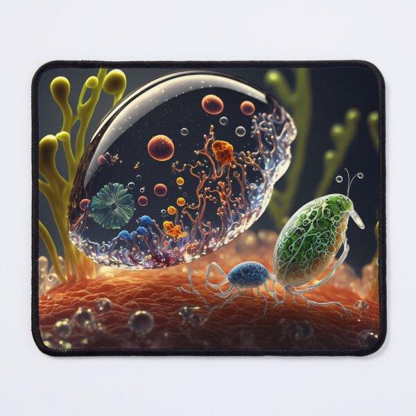 Item preview, Imagined Biology Glass Like Microscopic Organisms designed and sold by FunWearVM.