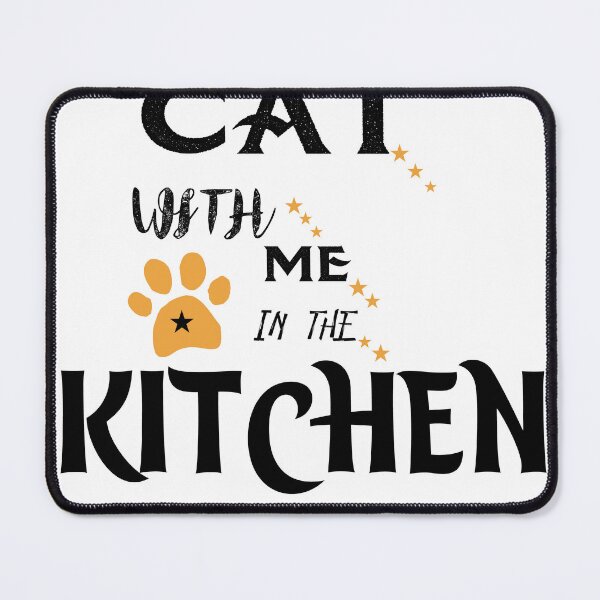 Item preview, cat with me in the kitchen designed and sold by Usatazon on.