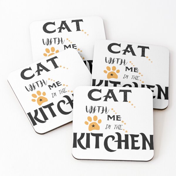 Item preview, cat with me in the kitchen designed and sold by Usatazon on.