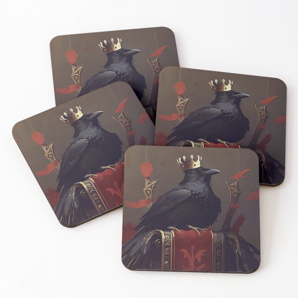 Item preview,  Black crow on the throne. designed and sold by Maniock.
